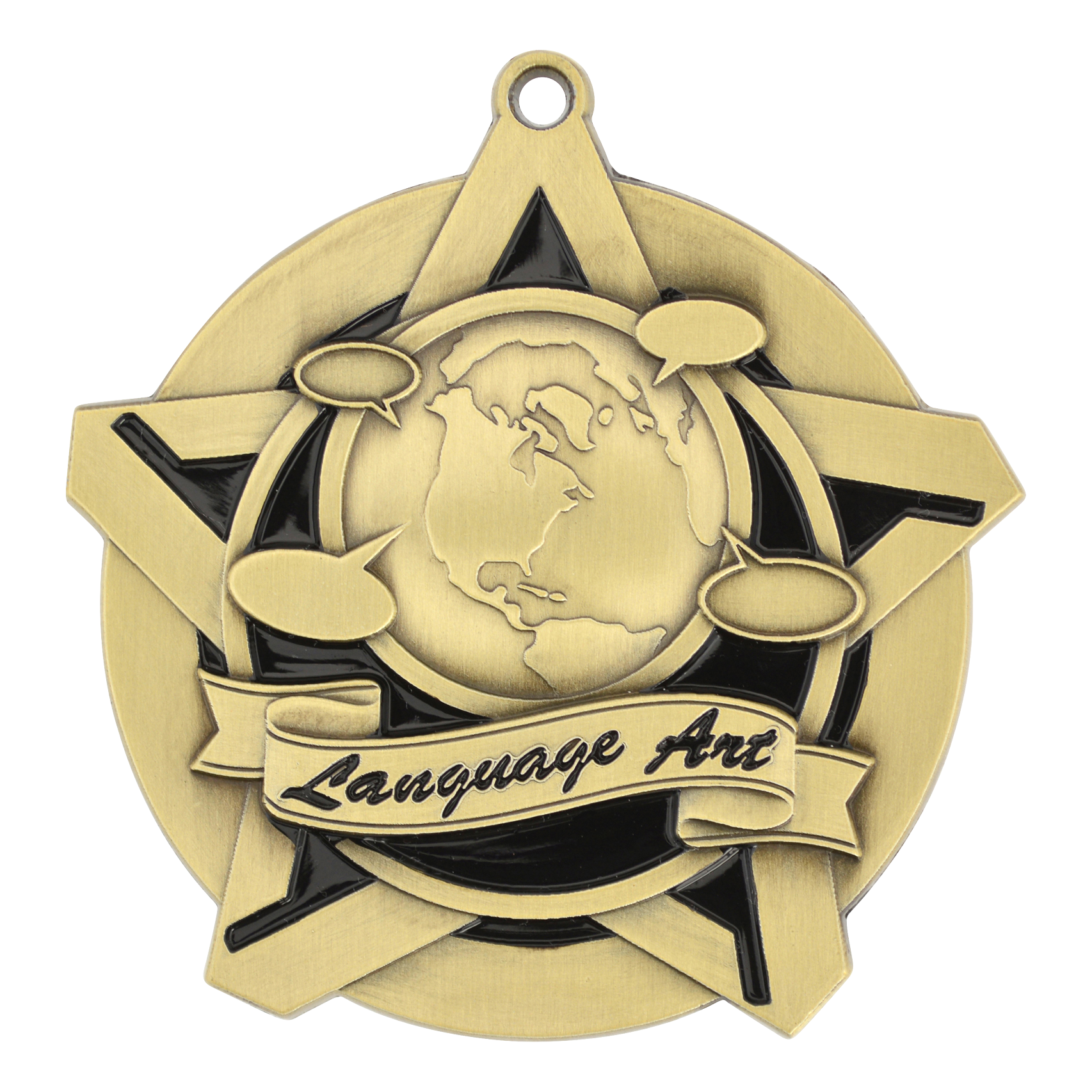 Superstar Medal Series - Scholastics 2.25"