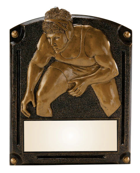 Legends of Fame Male Wrestler Resin