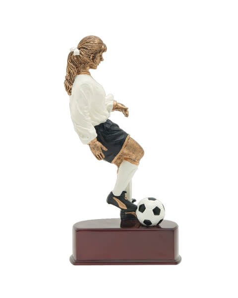 Female Color Soccer Resin