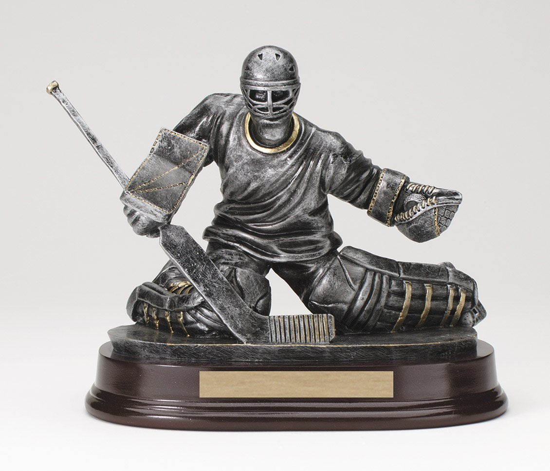 Hockey Goalie Resin