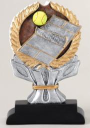 Tennis Impact Resin Trophy