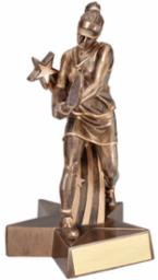 Superstar Female Tennis Resin Statue