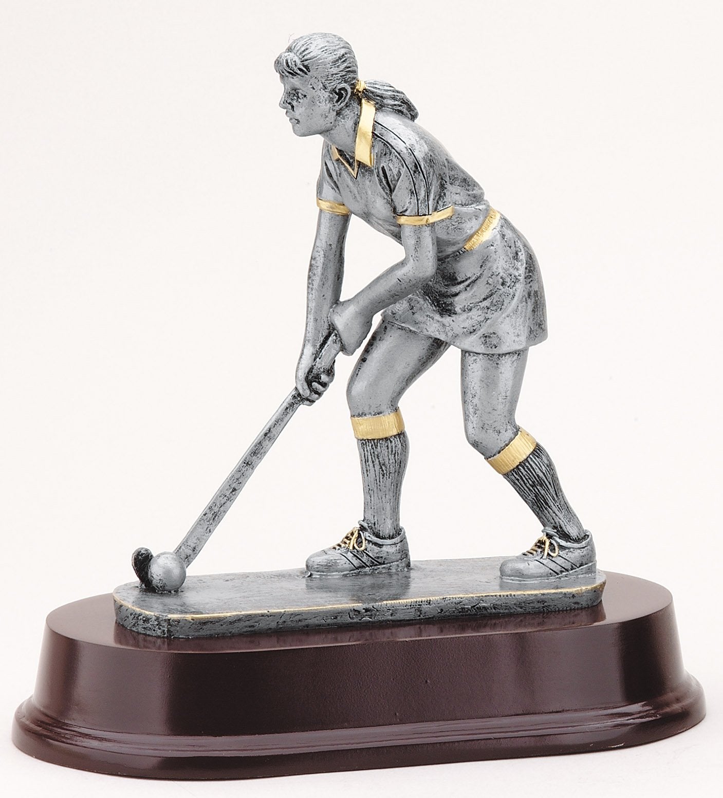 Female Field Hockey Resin